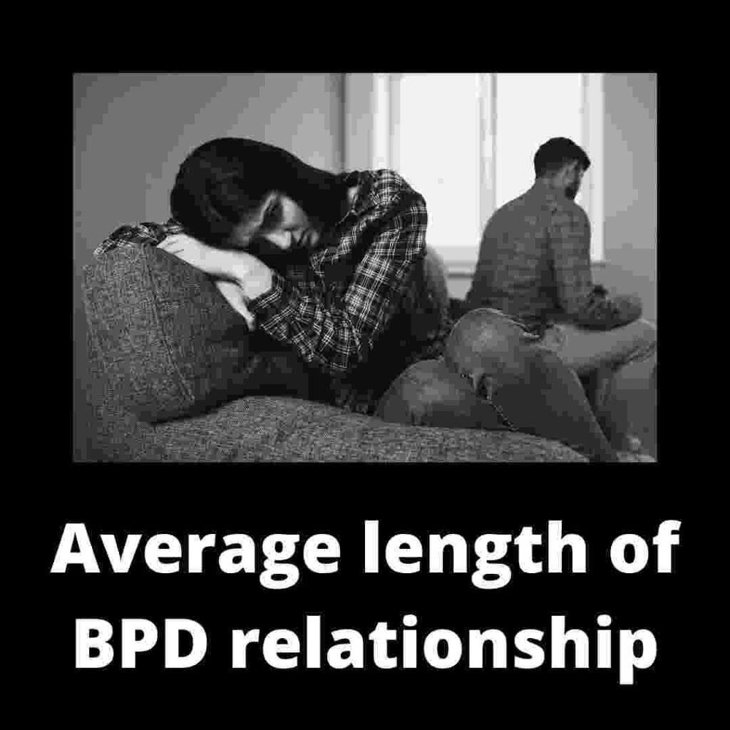 average length of BPD relationship