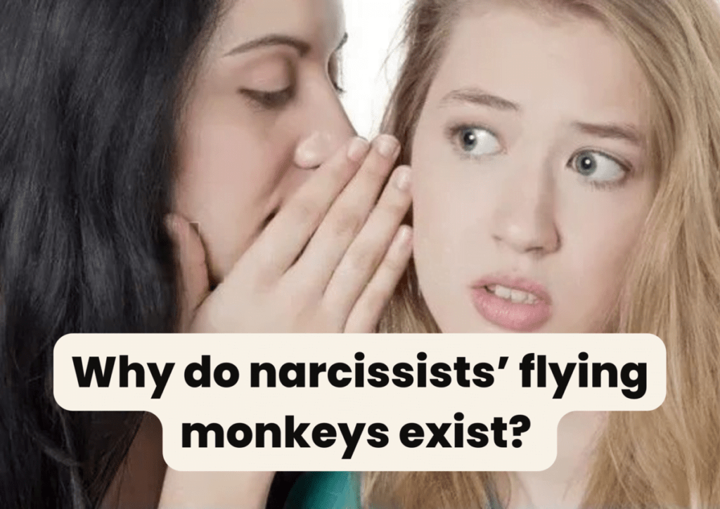 why do narcissists’ flying monkeys exist?